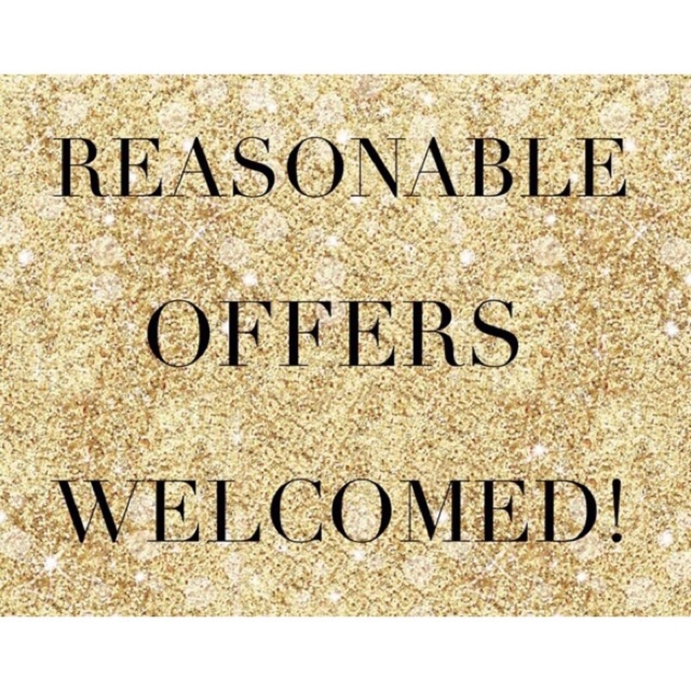 Reasonable offers welcome!